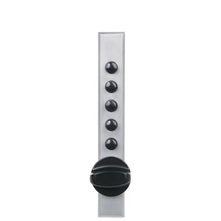 Dormakaba KABA: Cabinet Lock / Wood Appl. 5/8 - 7/8 / End Throw 26D - Clutch Ball Bearing Knob KABA-9622C-20-26D-41